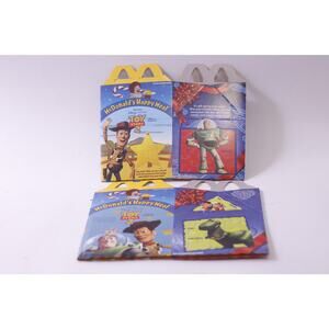 McDonald's, Happy Meal, Toy Story 2, Unused Boxes, Party, ~ 250627-SHC SHC-024